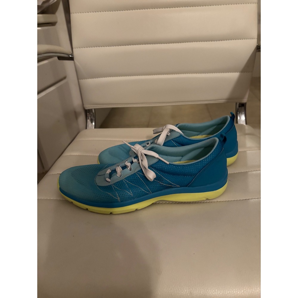 Easy Spirit e360 Esquizit Blue Mesh Walking Sneakers Womens‎ Size 10 M